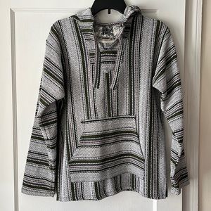 Mexican blanket sweatshirt, NWOT, size M